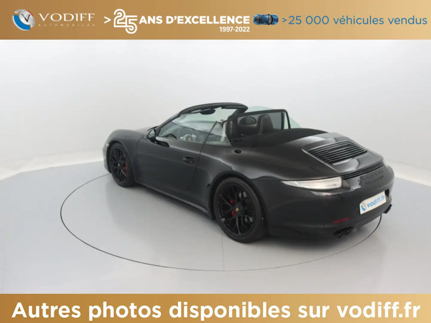 Porsche 991 CARRERA GTS CABRIOLET 430 CV PDK Noir - 2