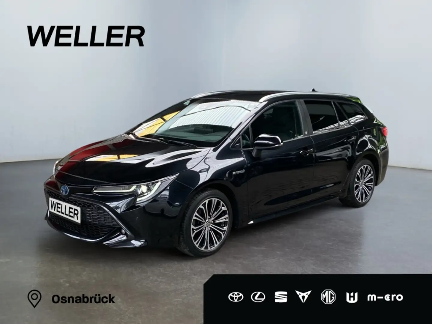 Toyota Corolla 2.0 Hybrid TS Team D *AHK*LED*TWA*CAM* Noir - 1