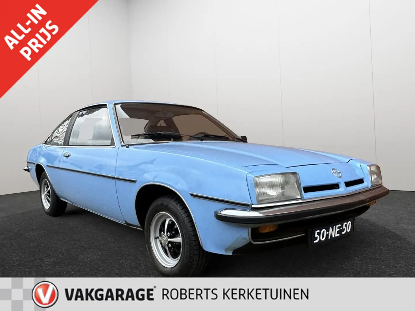 Opel Manta 19 S de Luxe Uniek: 1e eigenaar (aantoonbaar) ! Blu/Azzurro - 1