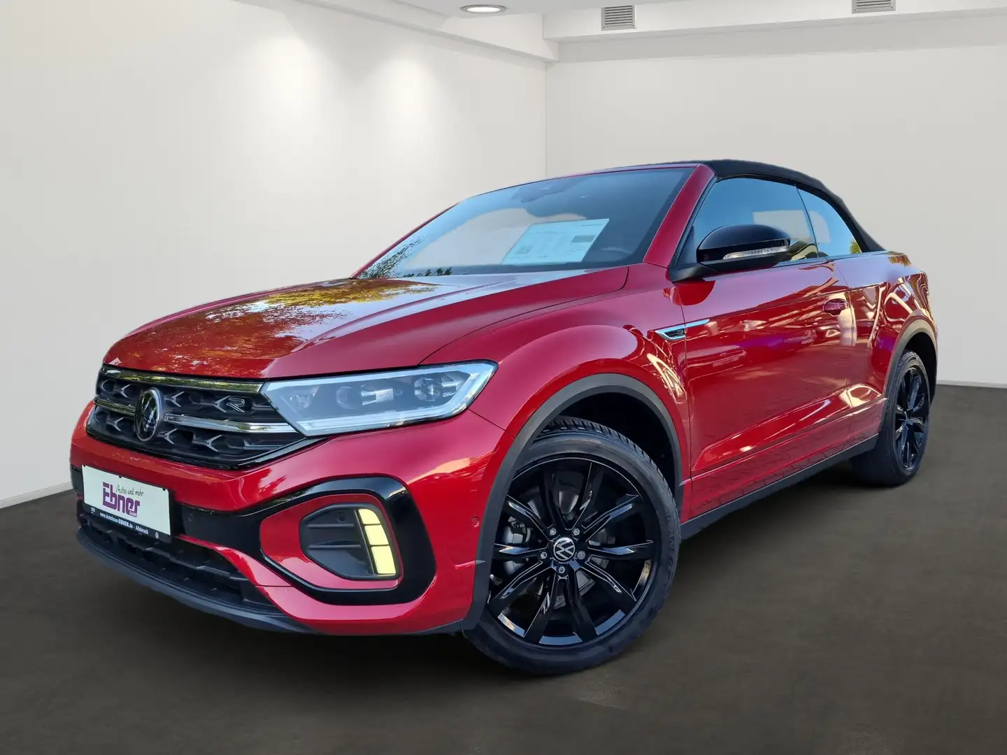 Volkswagen T-Roc Cabriolet R-LINE BLACK STYLE 1.5TSI DSG AHK+KAMERA Schwarz - 2