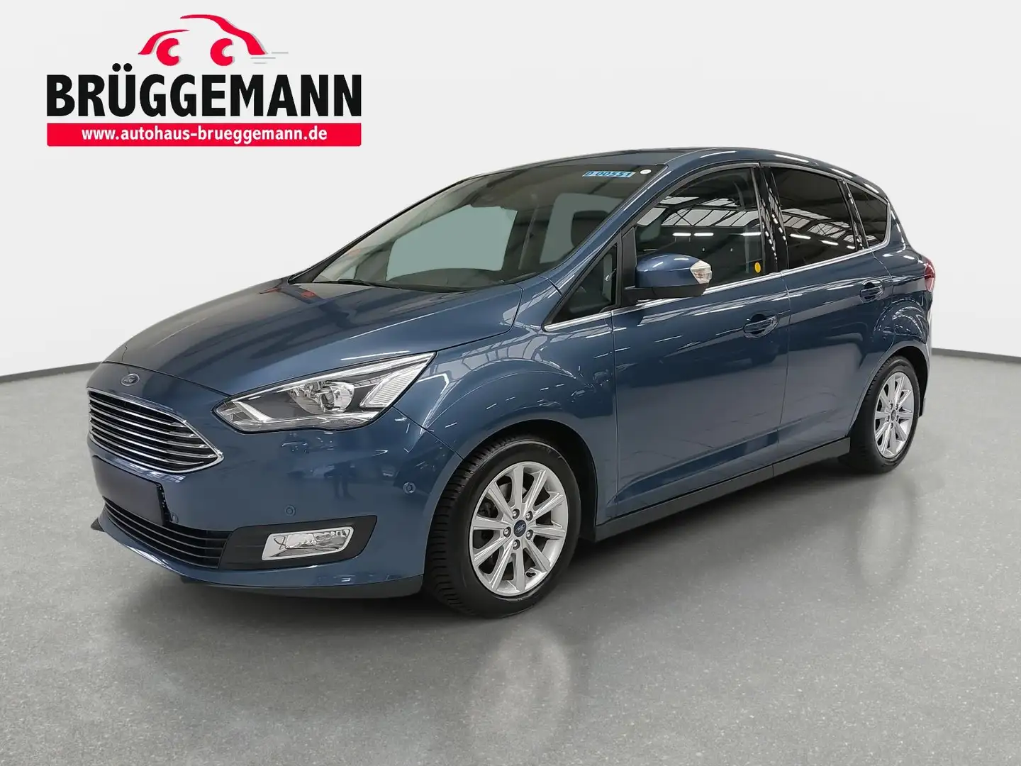 Ford C-Max C-MAX 1.0 ECOBOOST TITANIUM NAVI KLIMA SICHT LED K Bleu - 1