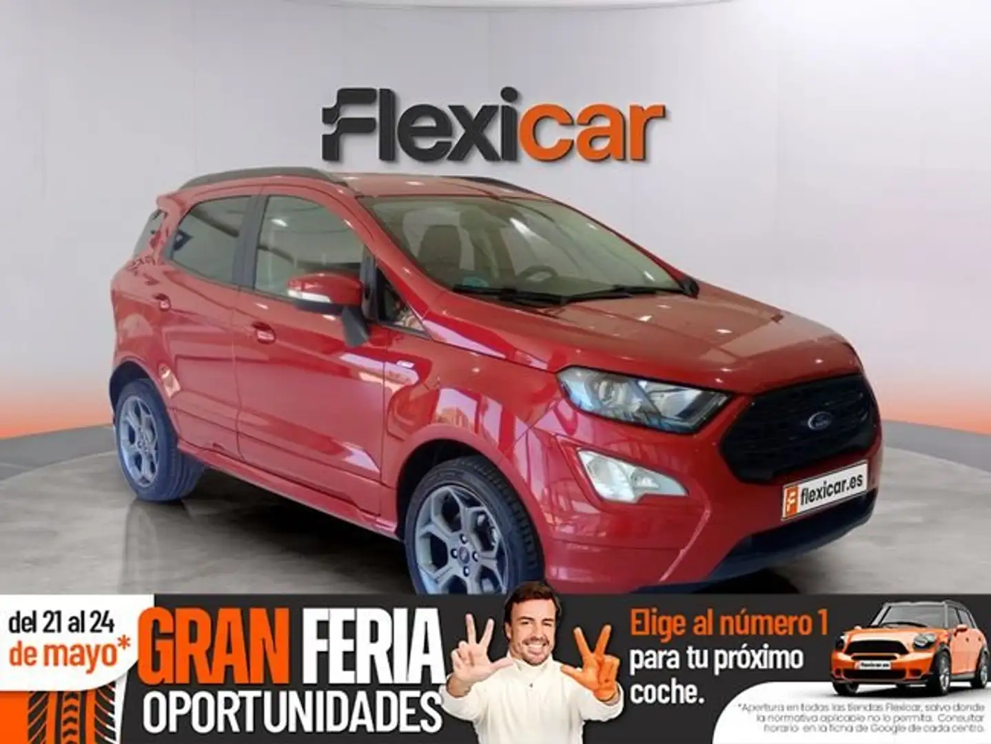 Ford EcoSport 1.0 EcoBoost ST Line 140 Rojo - 1