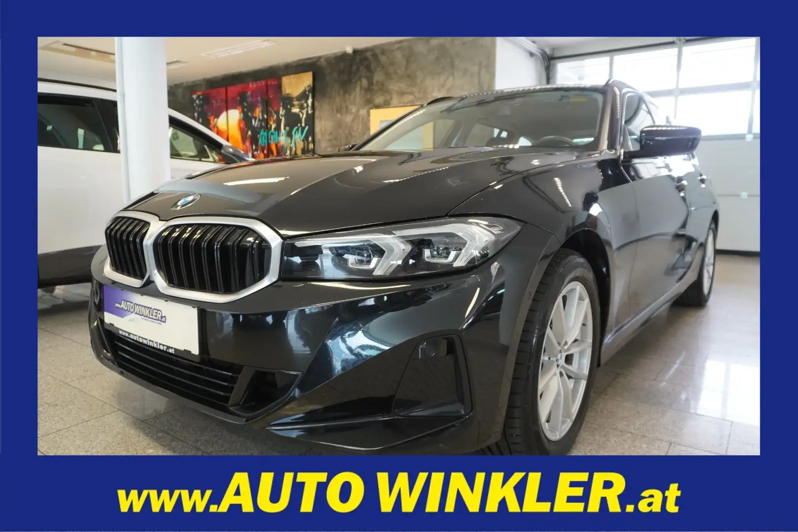 BMW 320 d 48 V xDrive Touring Aut./Navi/LED/PDC Schwarz - 1