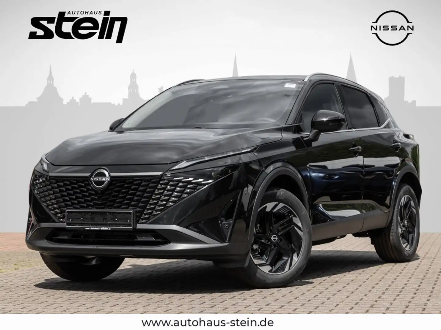 Nissan Qashqai N-Connecta Navi Komfortpaket + Winterpaket + Pano Schwarz - 1