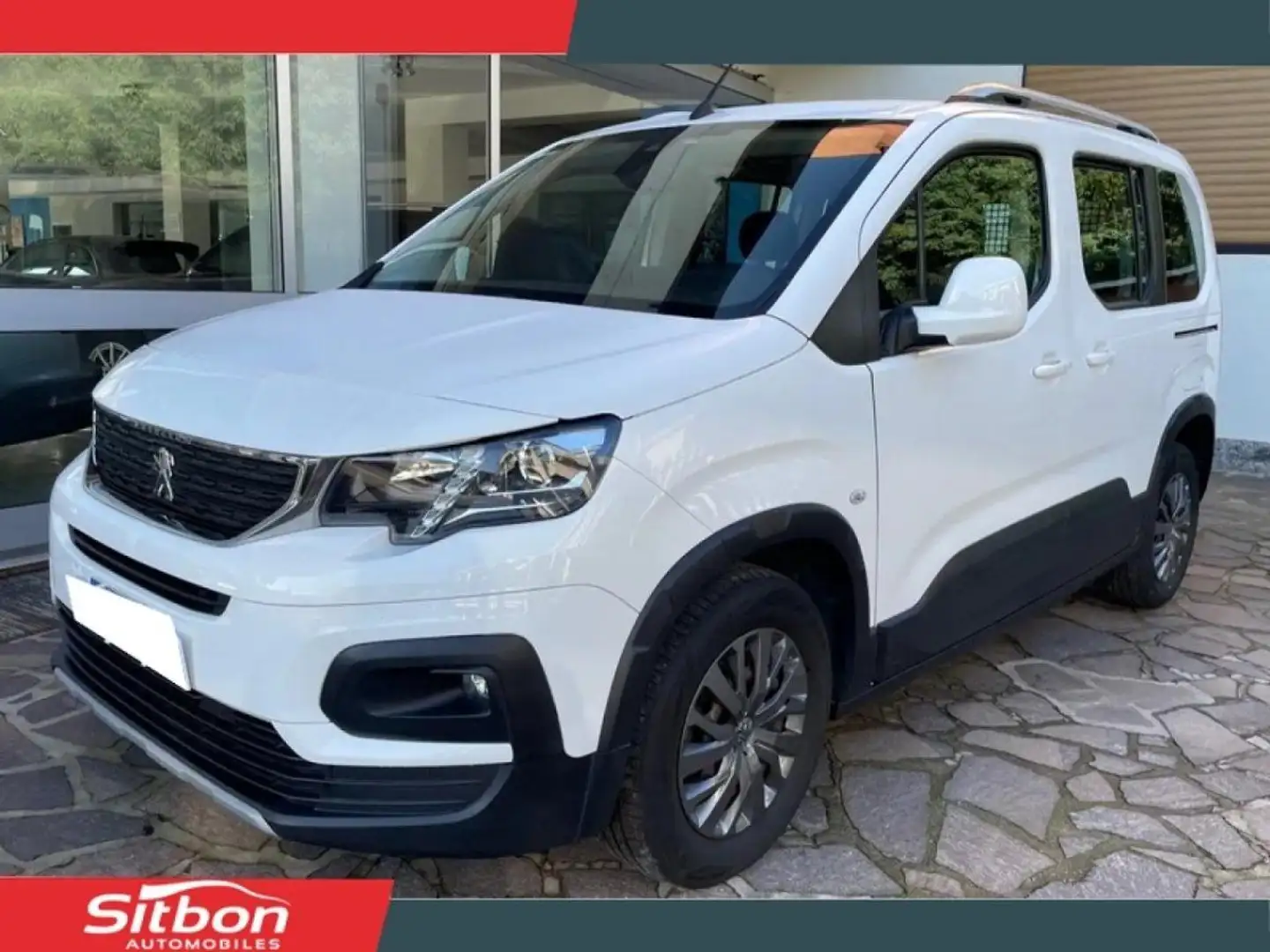 Peugeot Rifter 1.5 BlueHDi 100 Allure GPS CARPLAY RADAR ARR Blanc - 1
