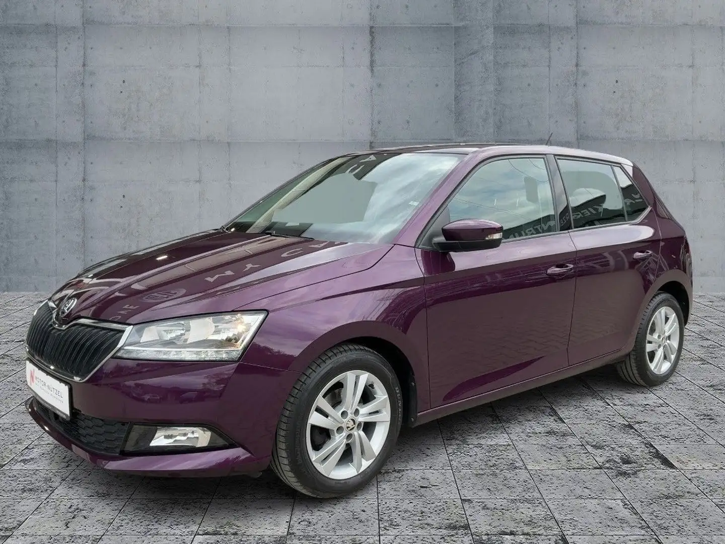Skoda Fabia 1.0 TSI STYLE KLIMA+NAVI+DAB+SHZ+PDC+GRA Violett - 2