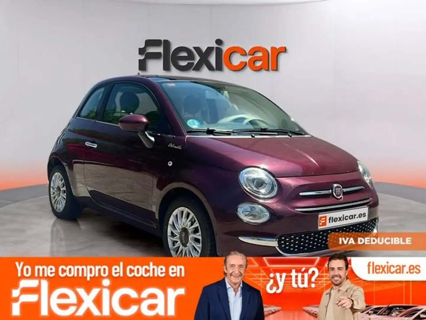 Fiat 500 Dolcevita 1.0 Hybrid 51KW (70 CV) Burdeos - 1