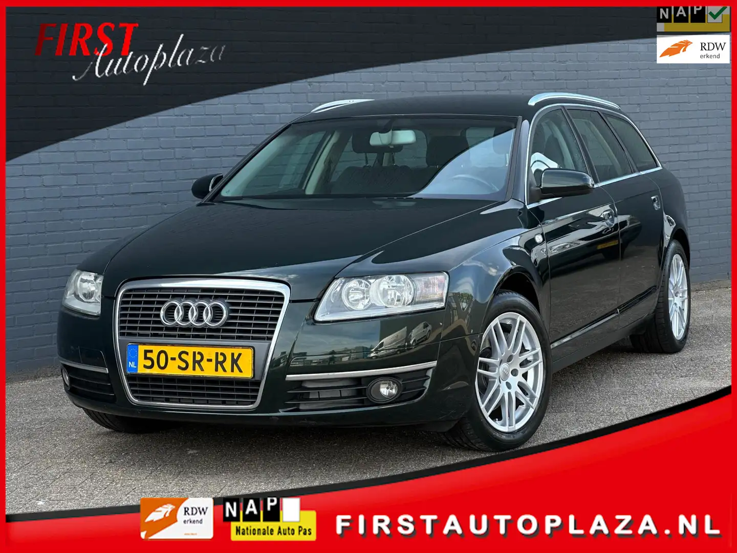 Audi A6 Avant 2.0 TFSI Pro Line Business NAVI/CRUISE/6-BAK Groen - 1