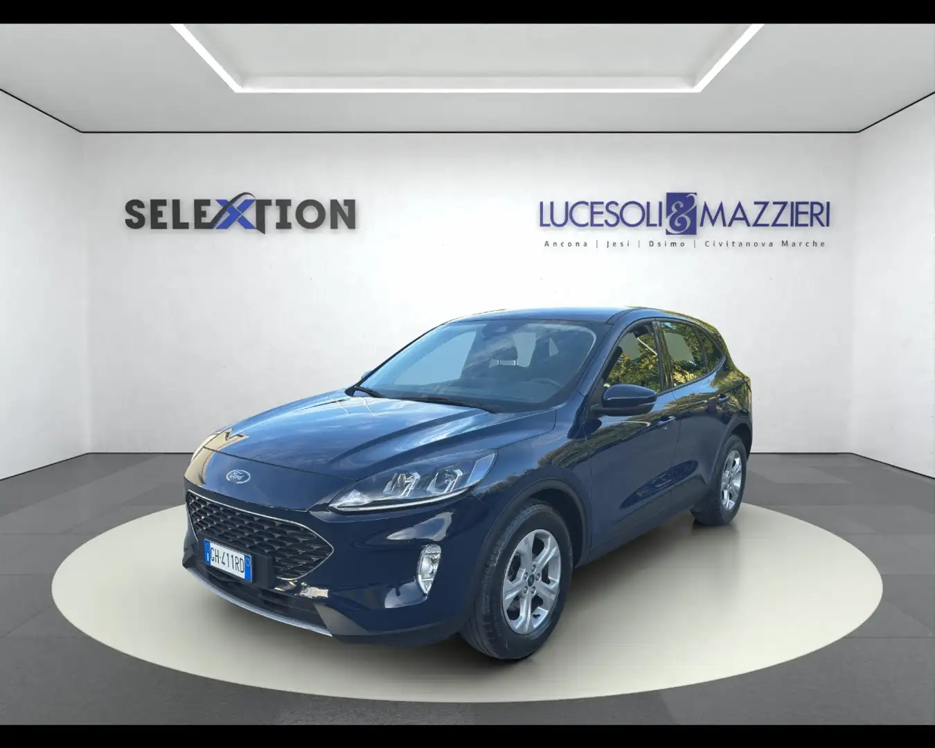 Ford Kuga 1.5 EcoBlue 120 CV 2WD Connect Autocarro N1 Blu/Azzurro - 1