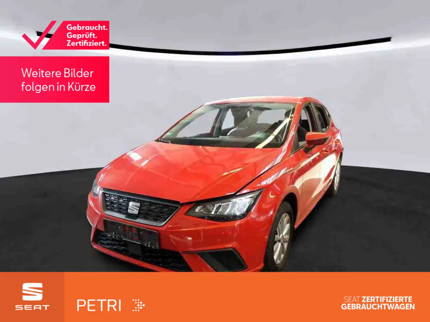 SEAT Ibiza Style 1.0 TSI *AC*PDC*LED*APP*ALU Rot - 1