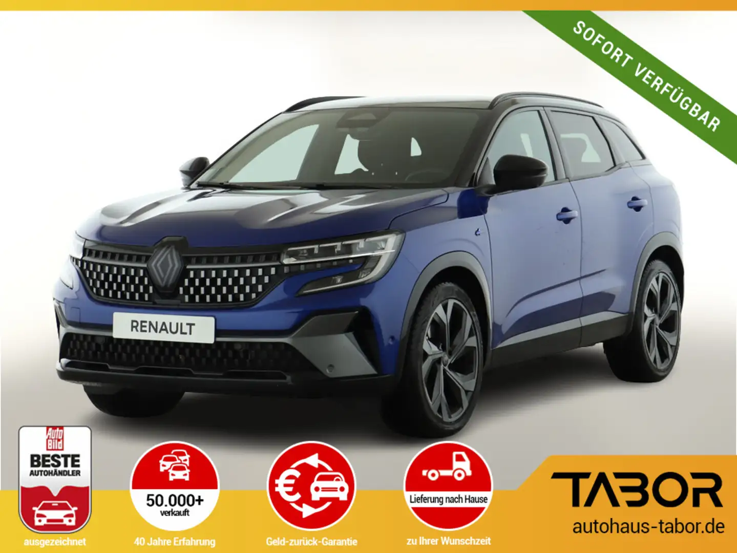 Renault Austral E-Tech Techno Espr Alpine Pano UVP-32%* Bleu - 1