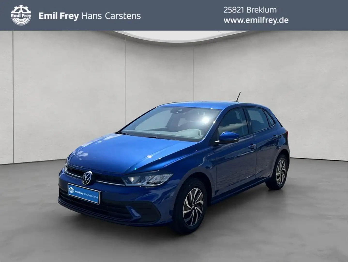 Volkswagen Polo 1.0 TSI Life Klima Rückfahrkam. Einparkhilfe Blauw - 1