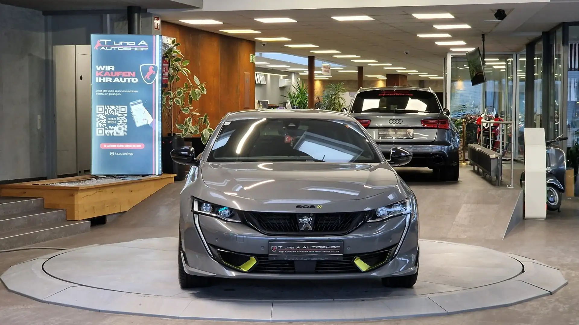 Peugeot 508 II Hybrid 360 e-EAT8 PSE Aut. *360°*Faocal*Massage Grau - 2