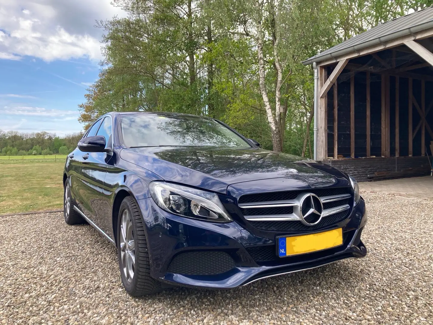 Mercedes-Benz C 30 AMG Mercedes-Benz C 300 h BlueTEC Hybrid | AMG Line | Blau - 2