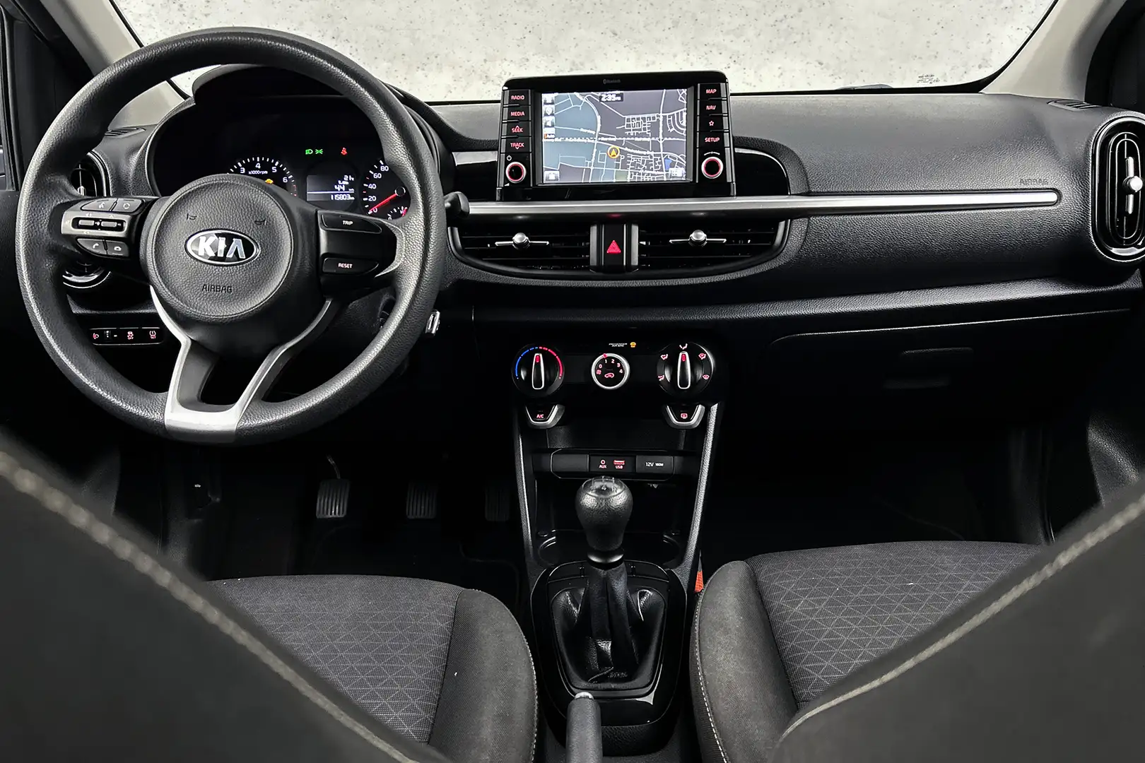 Kia Picanto 1.0 CVVT ComfortPlusLine Navigator | Camera | Appl Grijs - 2