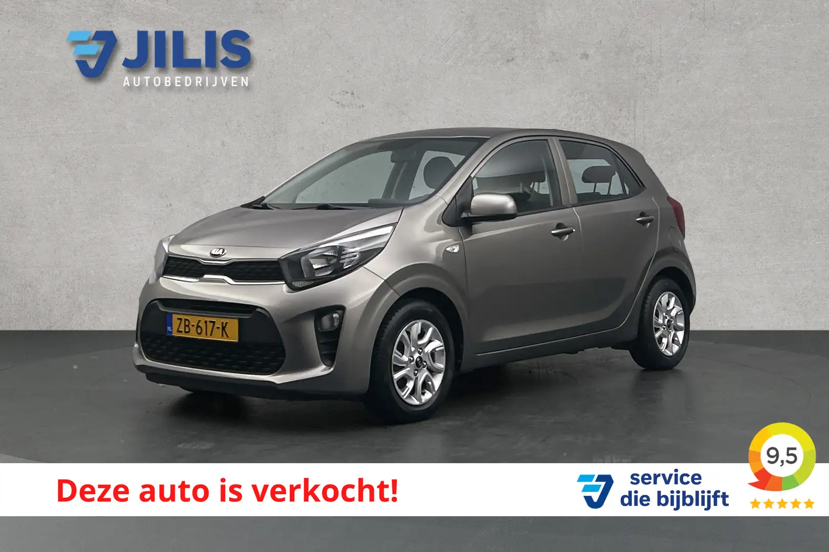 Kia Picanto 1.0 CVVT ComfortPlusLine Navigator | Camera | Appl Gris - 1