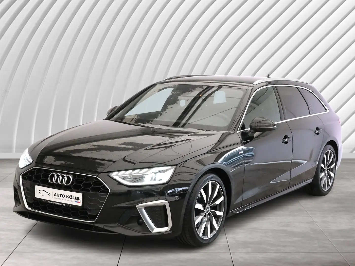 Audi A4 Avant 35 TDI S line ACC NAVI LED PDC V+H DAB Schwarz - 1
