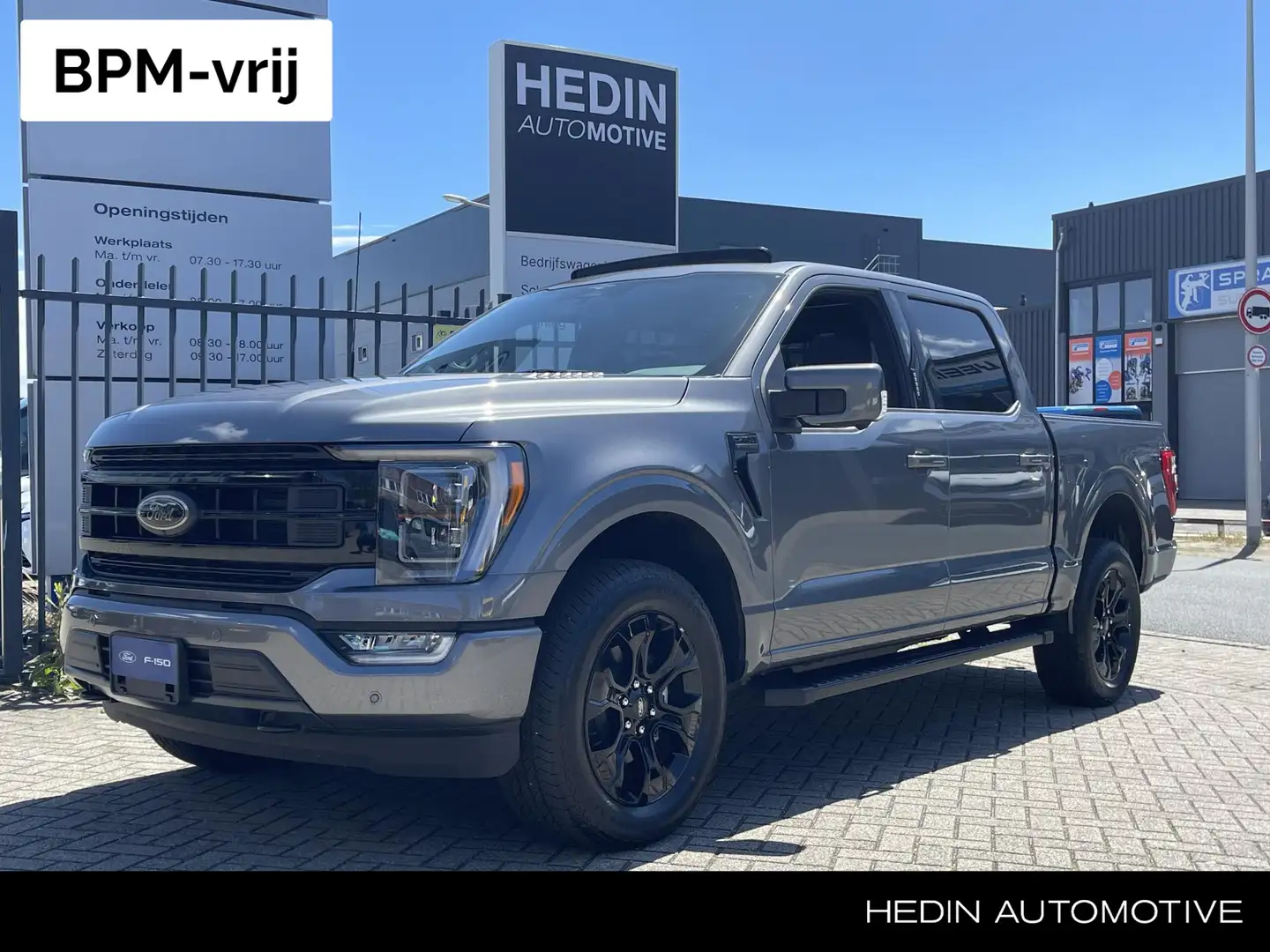 Ford F 150 LARIAT 5.0 V8 incl LPG Black Edition | BPM Vrij Grijs - 1