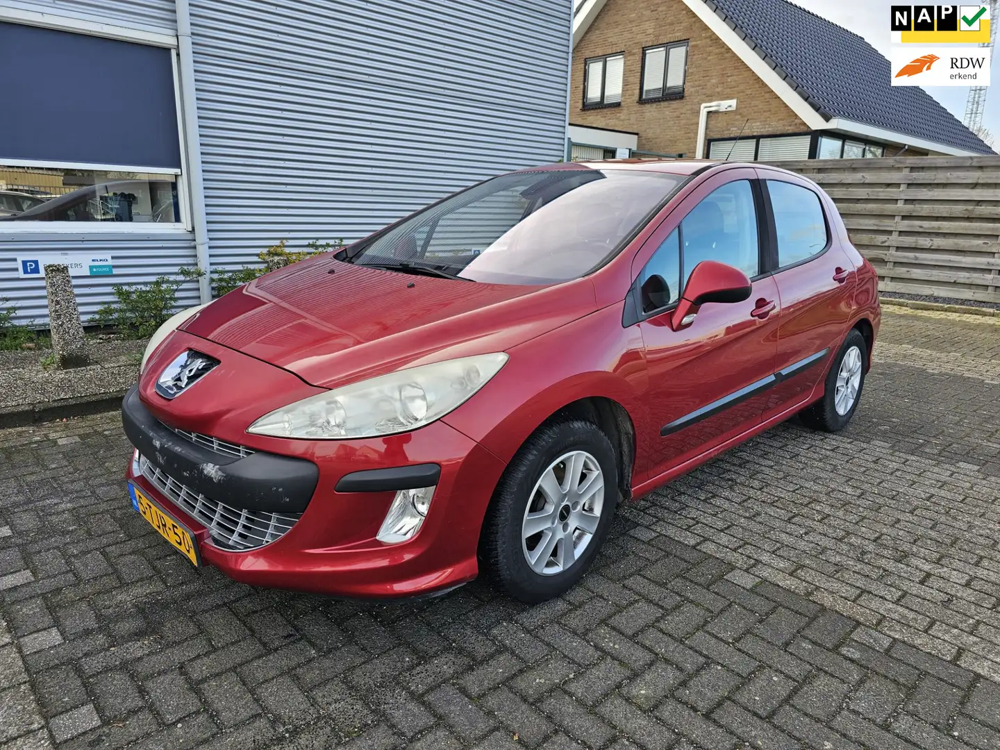 Peugeot 308 1.6 VTi XS Clima Bj:2008 Rood - 1