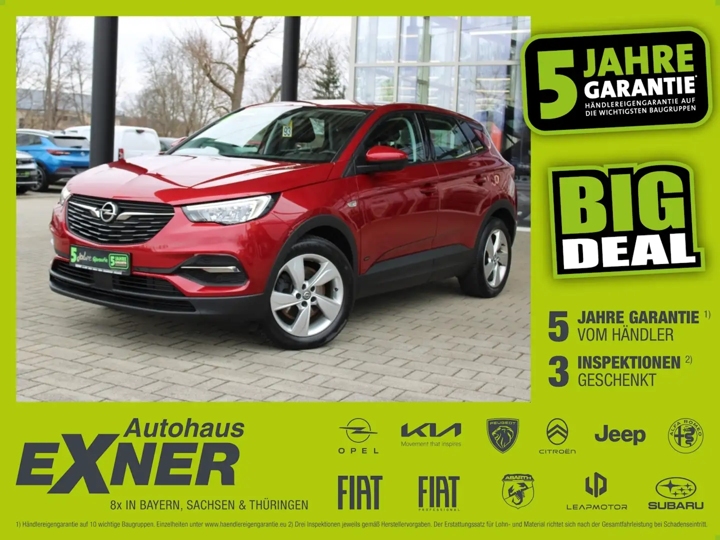 Opel Grandland X 1.6 Turbo Hybrid EDITION LED. Navi Rot - 1
