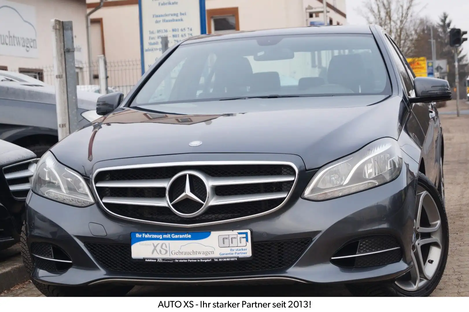 Mercedes-Benz E 200 d Limousine BlueTec 7G-Tronic Avantgarde 2H Grau - 1
