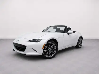 White 2016 Mazda MX-5 Convertible 6-Speed Automatic