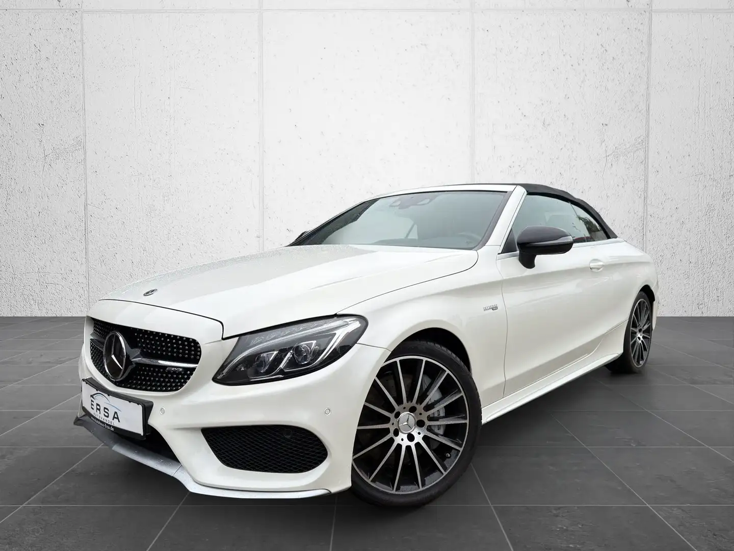 Mercedes-Benz C 43 AMG 4M*Distronic Plus*Spur*RFK*Airscarf*Comand* Weiß - 1