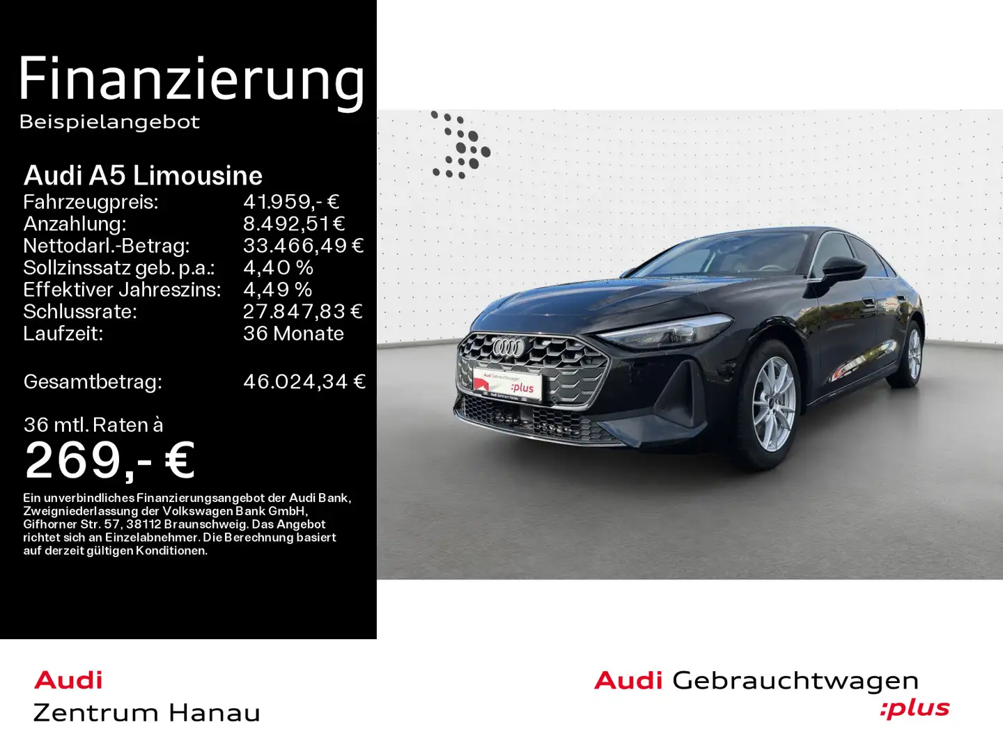 Audi A5 TDI*NAVI*KAMERA*PDC Nero - 1