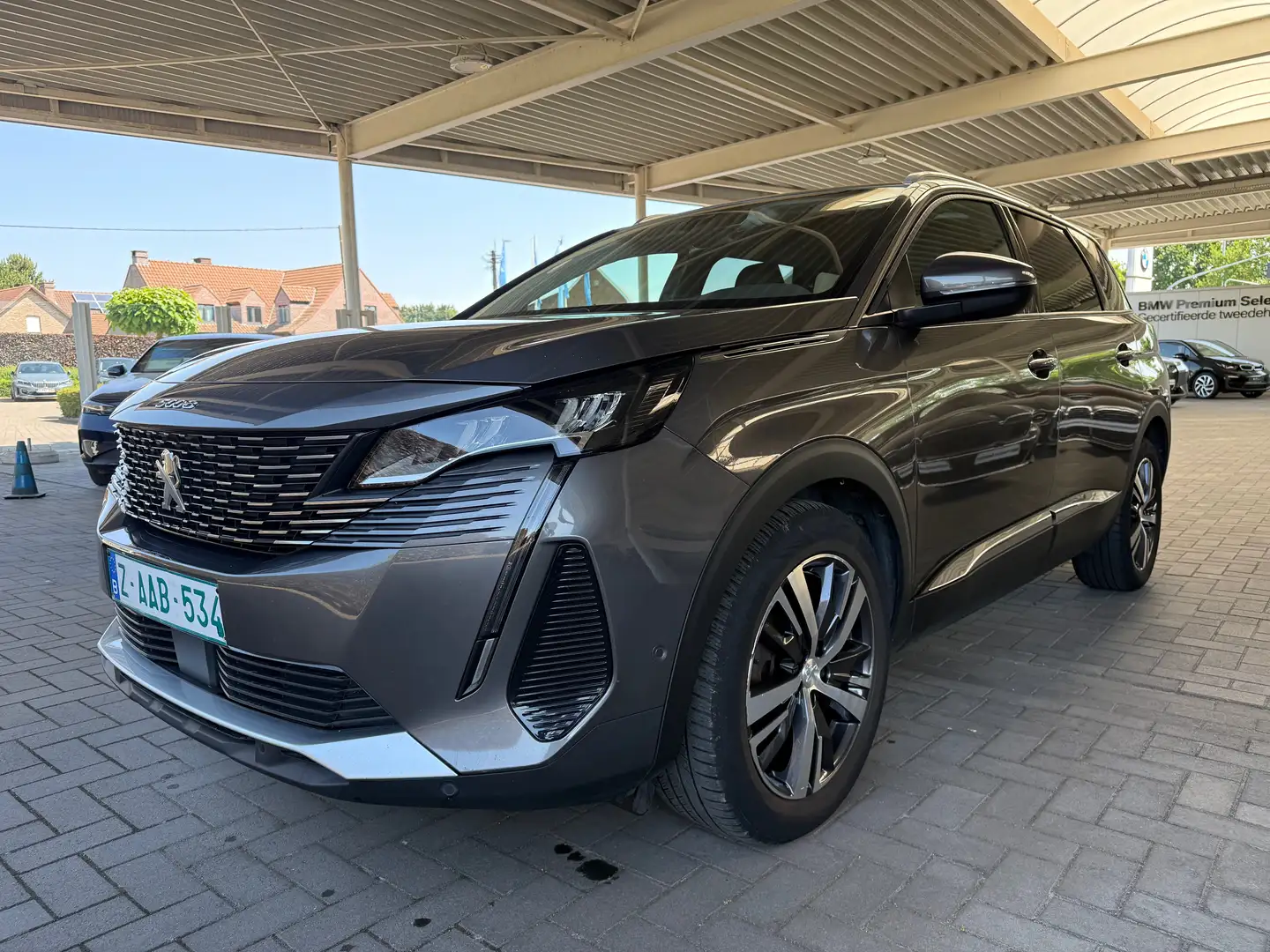 Peugeot 5008 1.5BlueHDi GT!7pl.,CarPlayC.T.+Cae-Pass!GARANTIE ! Grijs - 1