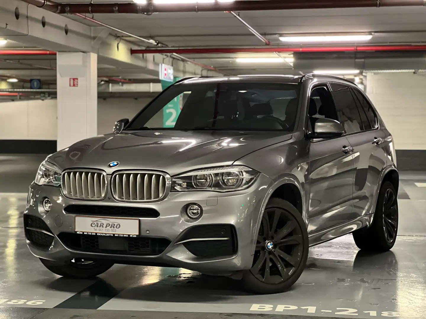 BMW X5 X DRIVE 40D PACK M / Attache remorque/Tva recup Gris - 1