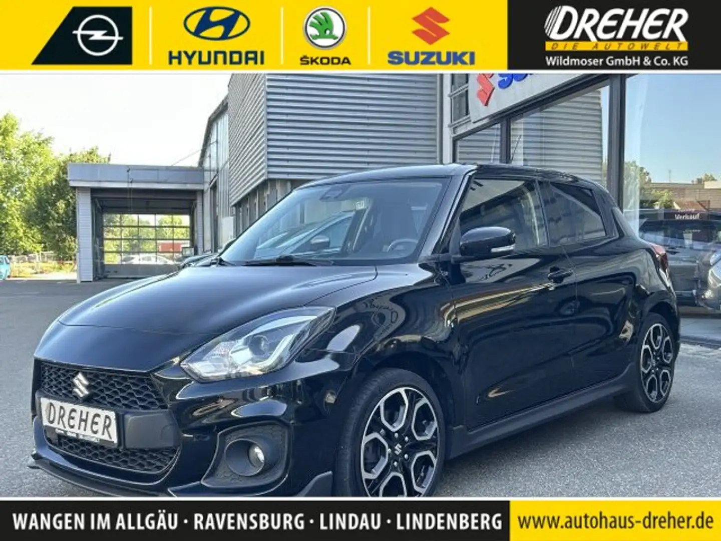 Suzuki Swift Swift SPORT "BLACK"/ NAVI+LED+ACC+MET+Sitzheiz crna - 1