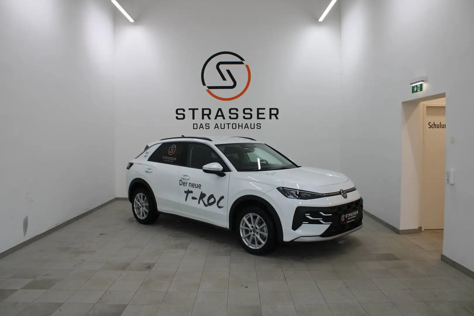 Volkswagen T-Roc Life eTSI DSG Weiß - 1
