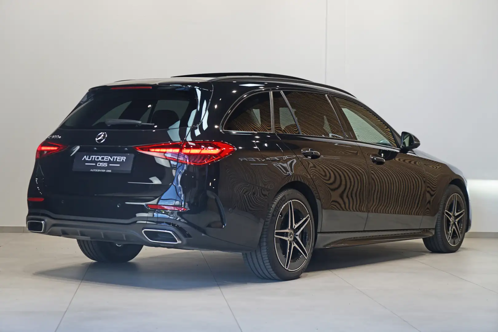 Mercedes-Benz C 300 Estate e AMG ✅ STOELKOELING ✅ PANO ✅ HEAD-UP ✅ 360 Zwart - 2