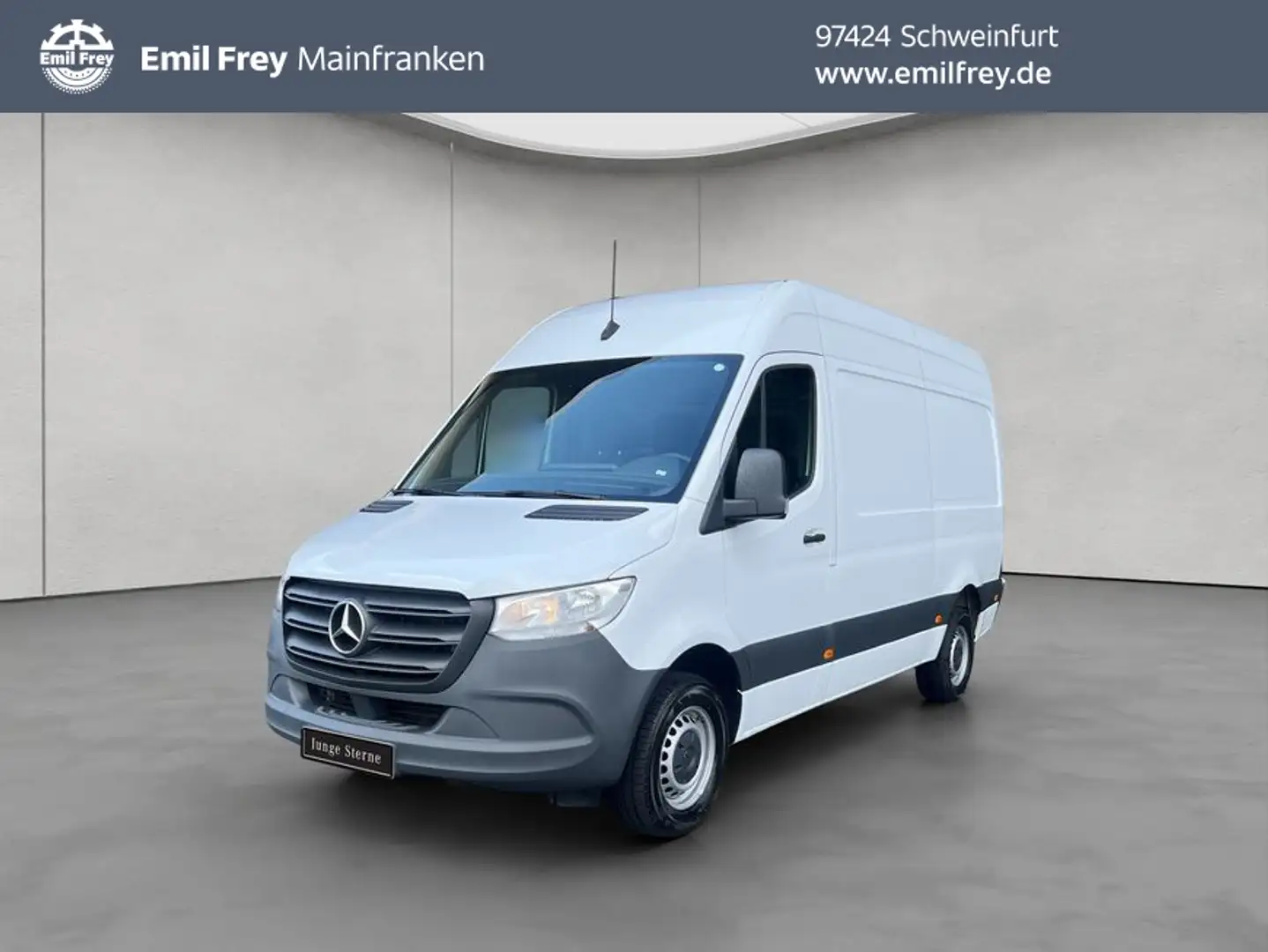 Mercedes-Benz 317 CDI Sprinter L2H2 HA, Klima, Navi, Wit - 1