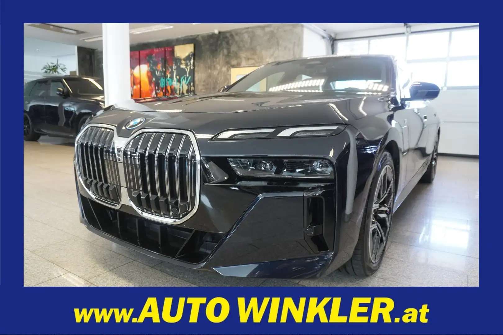 BMW 750 e xDrive M Sport/Panorama/B&W/Massage Schwarz - 1