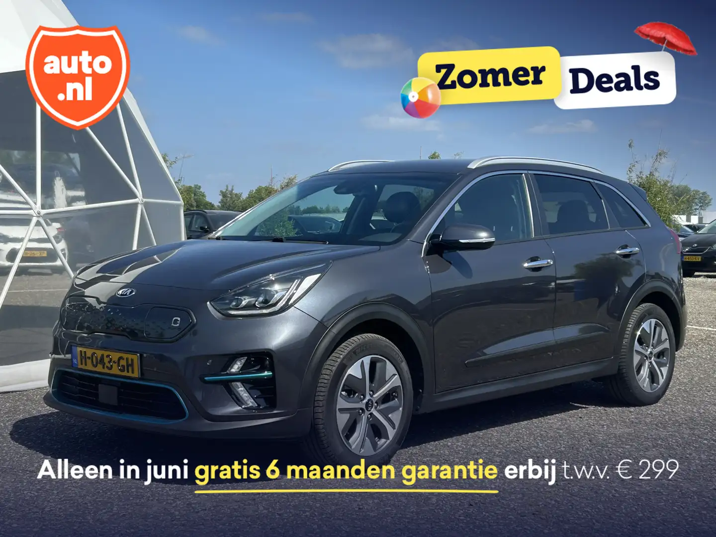 Kia e-Niro ExecutiveLine 64 kWh | Adapt Cruise Control | JBL Grijs - 1