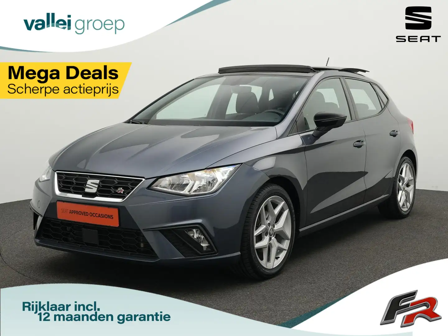 SEAT Ibiza 1.0 TSI 110 pk DSG FR Business Intense | Panoramad Gris - 1