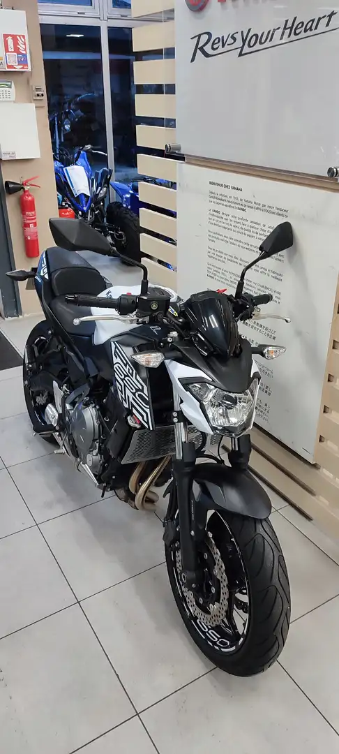 Kawasaki Z 650 Blanc - 2