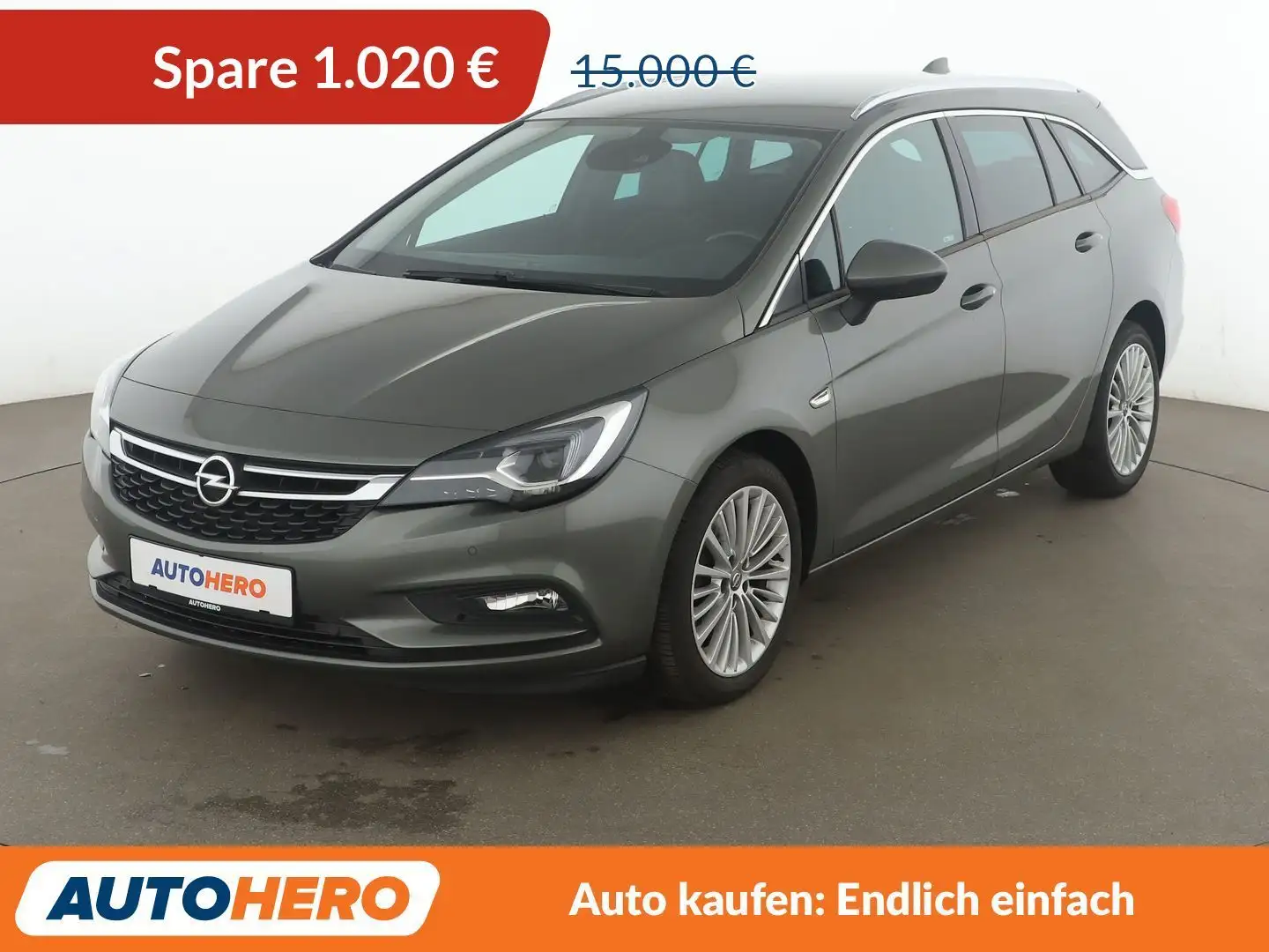 Opel Astra 1.4 SIDI Turbo Innovation Start/Stop Aut*NAVI*LED* Grau - 1