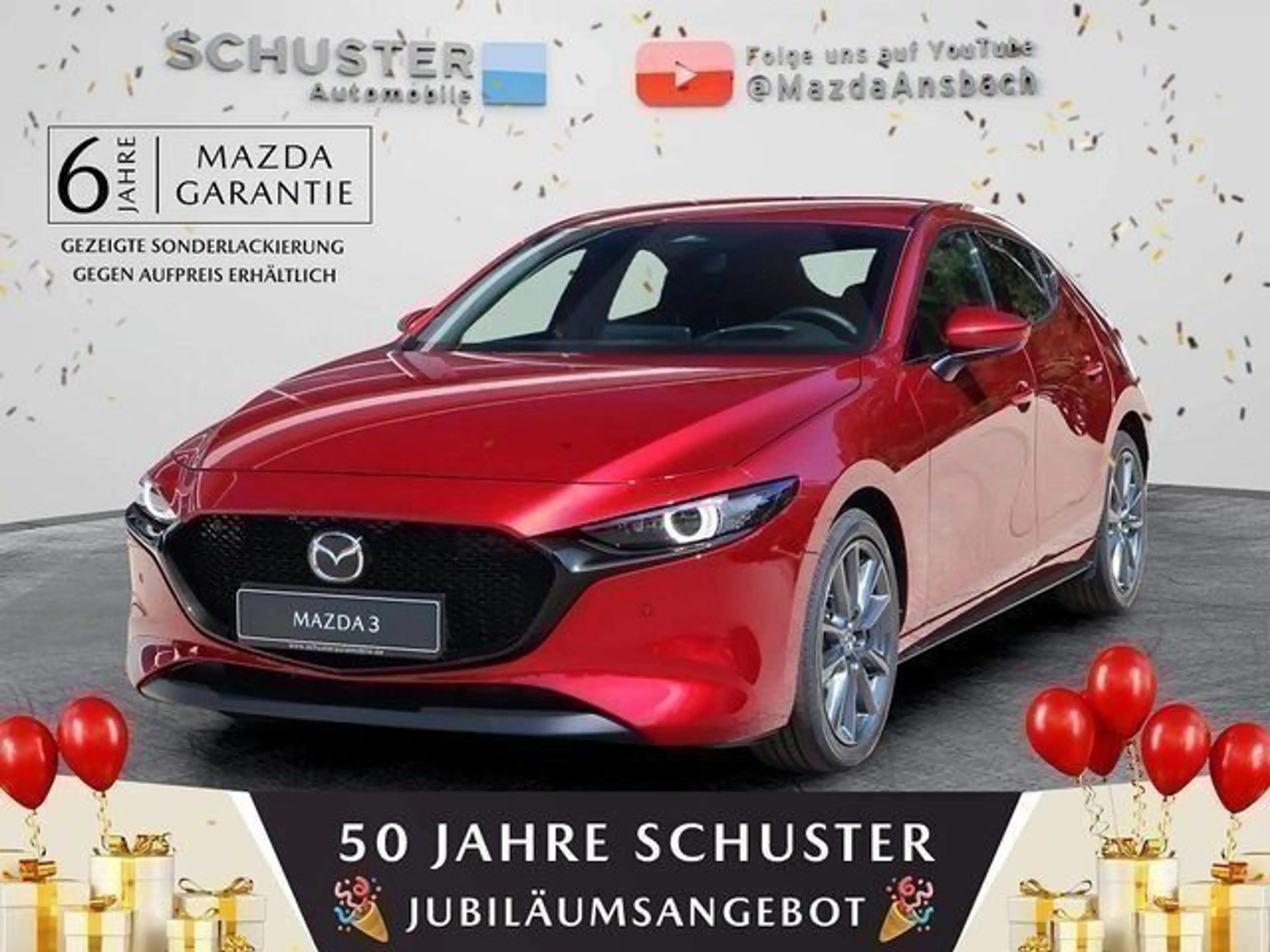 Mazda 3 Exclusive-Line 2.5l BOSE/MATRIX/HUD/360°