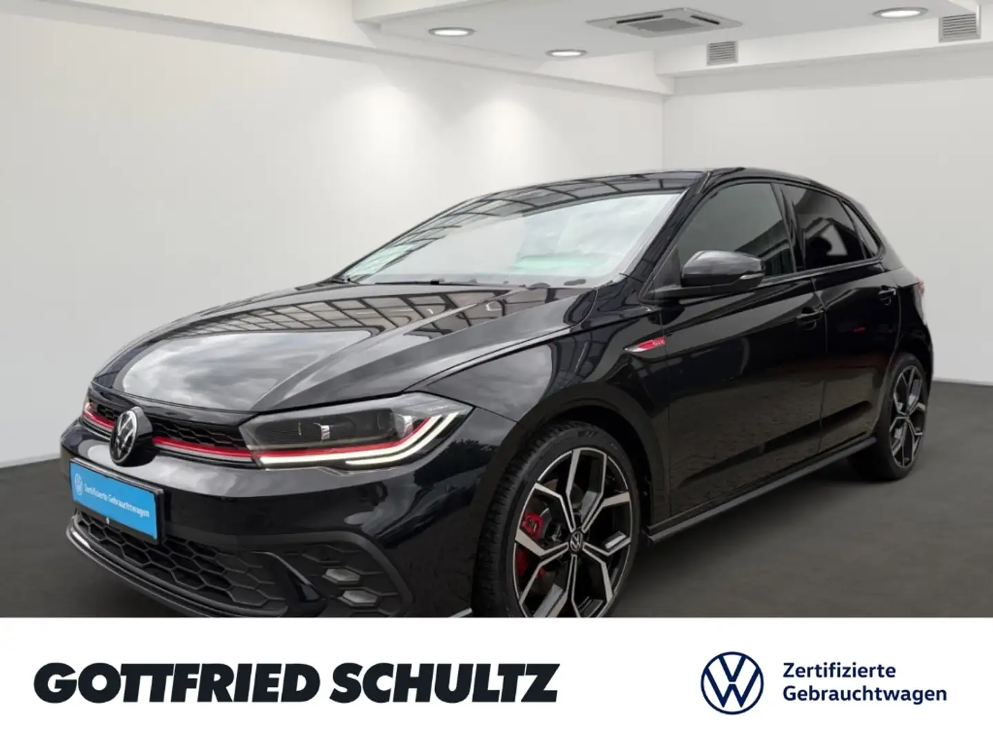 Volkswagen Polo 2.0 TSI DSG LED NAV PANO SHZ ACC GTI Schwarz - 1