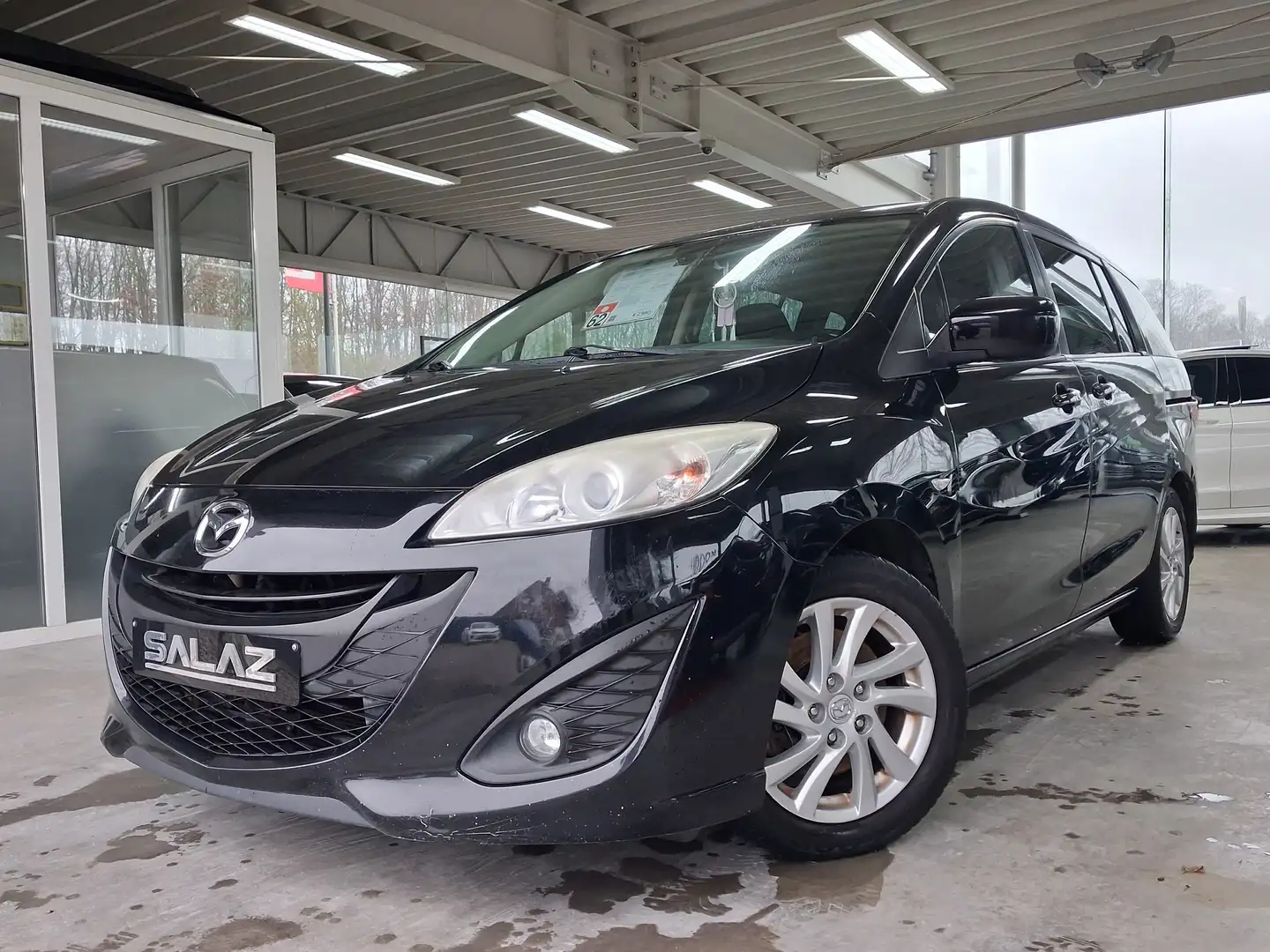 Mazda 5 5 1.6 CDVi Active / 7 PLACES / MARCHAND / EXPORT Schwarz - 2