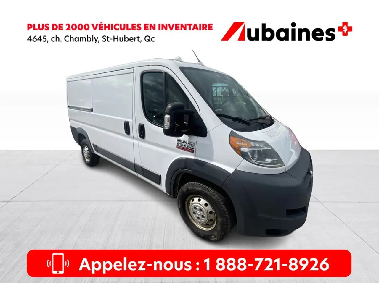 2018 RAM Promaster