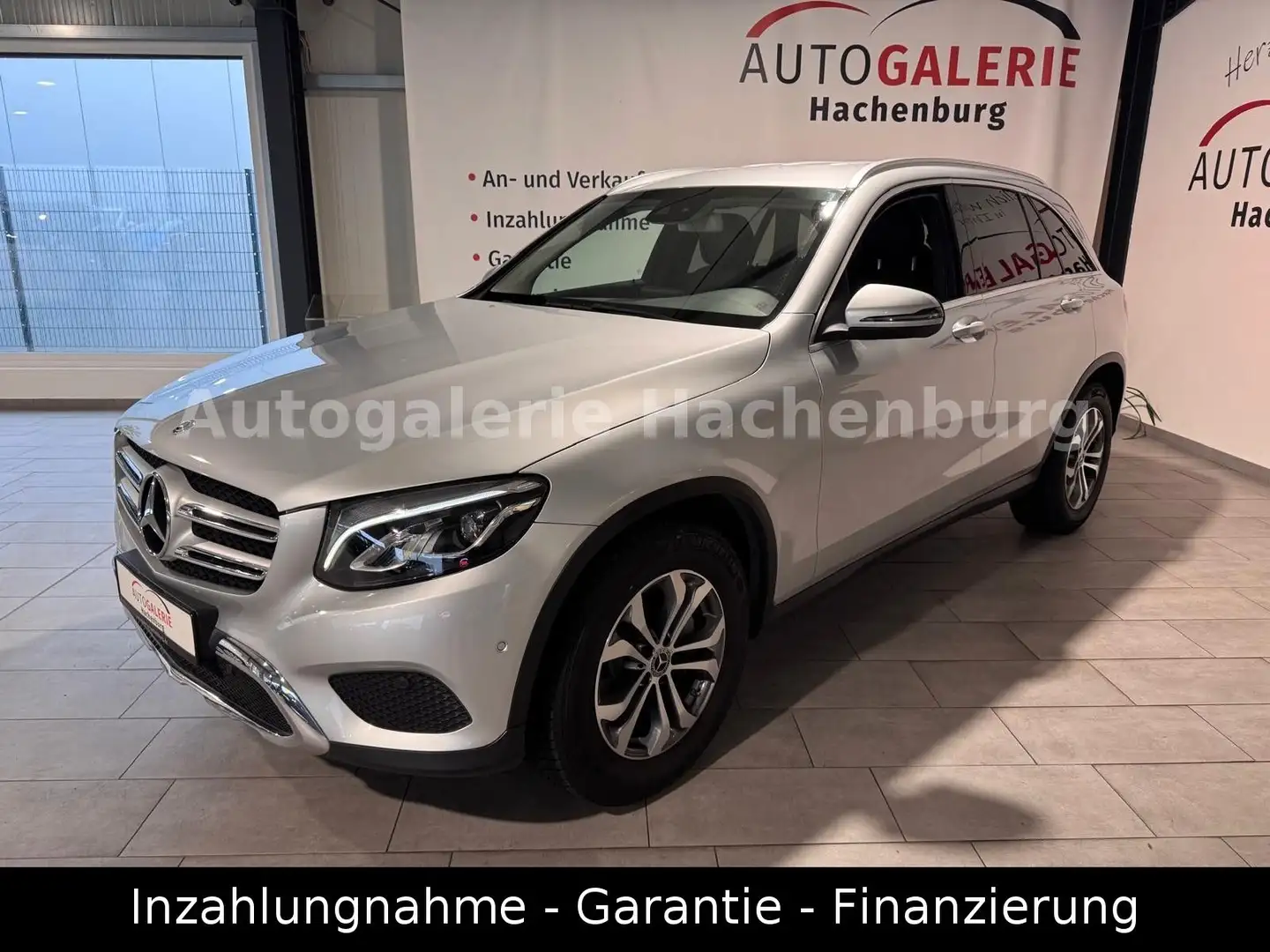 Mercedes-Benz GLC 220 d 4Matic/Navi/Leder/LED/AHK/GARANTIE/EU 6 Argent - 1