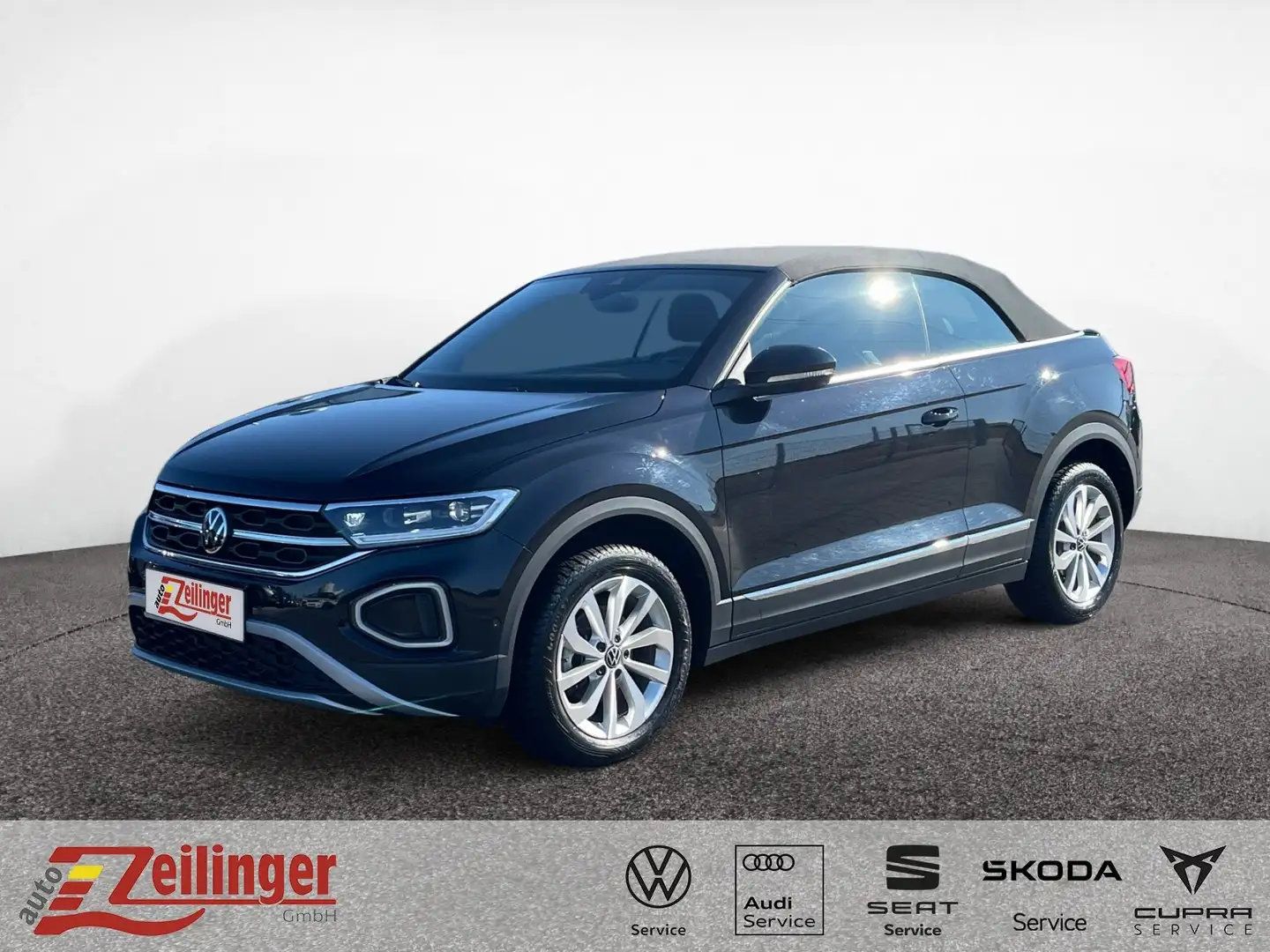 Volkswagen T-Roc Cabrio Style TSI|NAVI|ACC|LED-PLUS|KAMERA Schwarz - 1