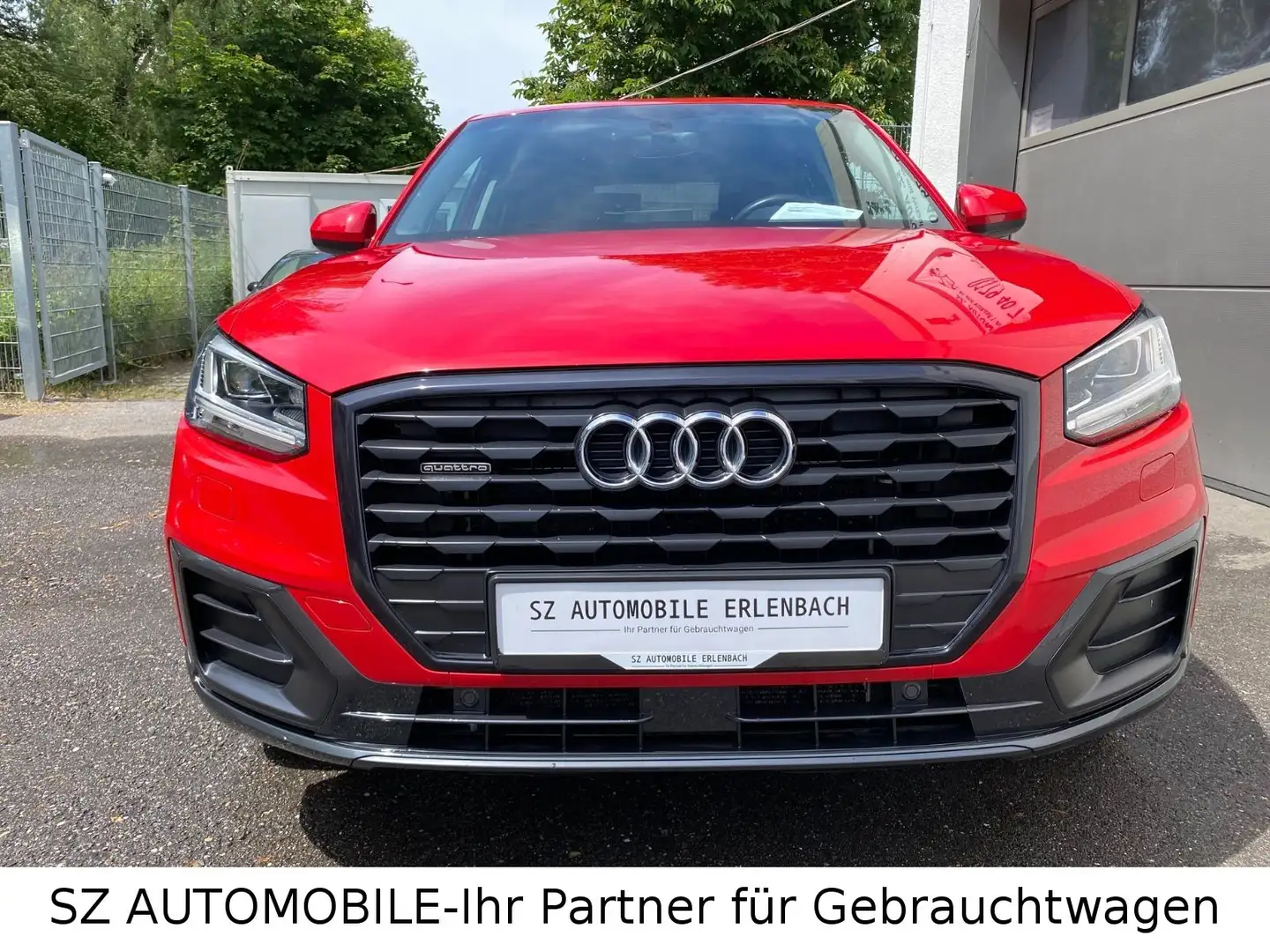 Audi Q2 35 2.0TDI Quattro Design,LED,NAVI,TEMP,1HAND Rouge - 1