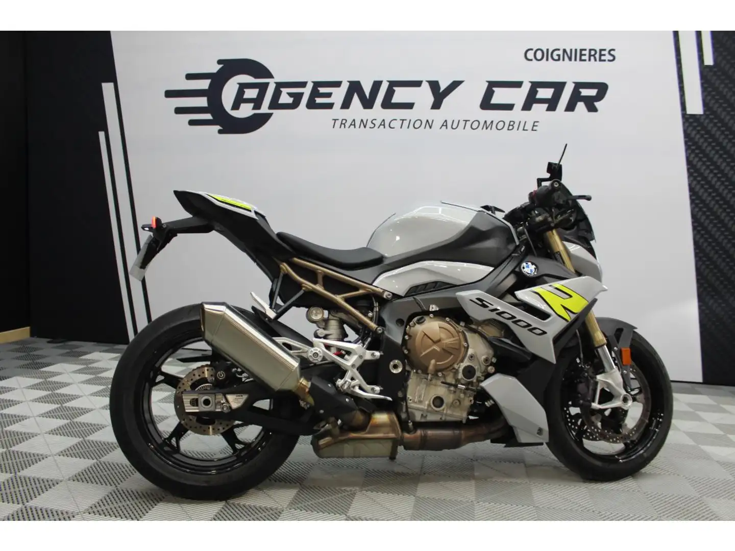 BMW S 1000 R Suivi complet BMW Gris - 2