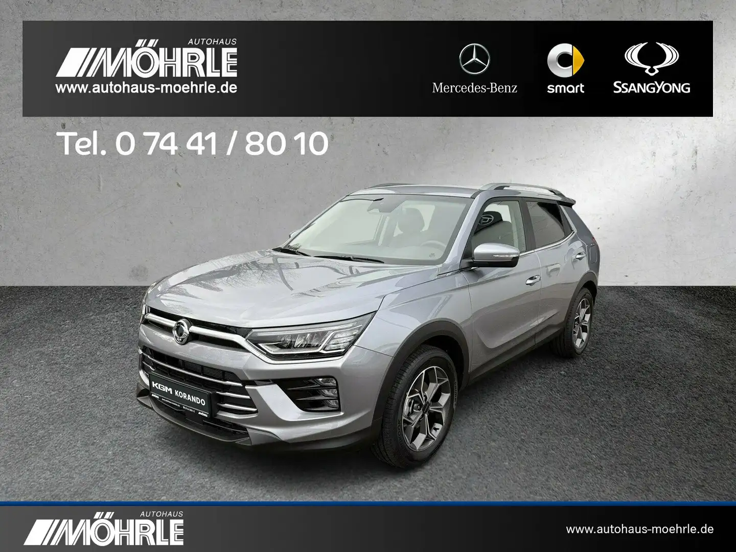 SsangYong Korando Korando 1.5 P 2WD Bliss Navi Kamera Argintiu - 2