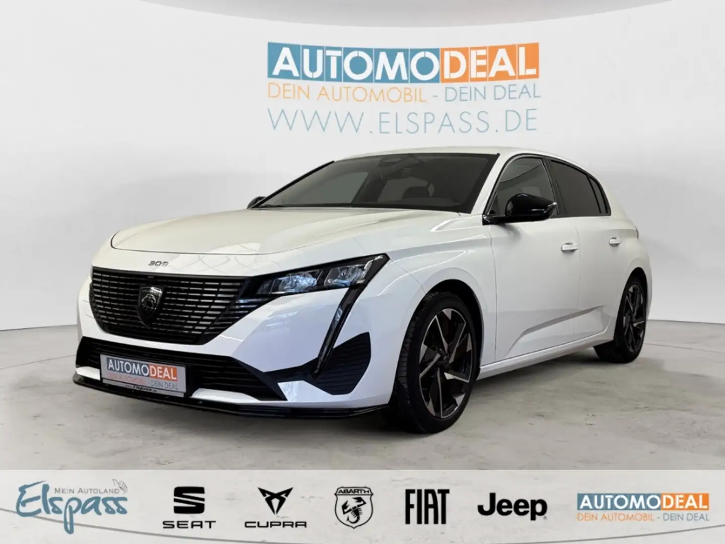 Peugeot 308 Pack Allure AUTOMATIK NAV LED DIG-DISPLAY KAMERA S Blanco - 1