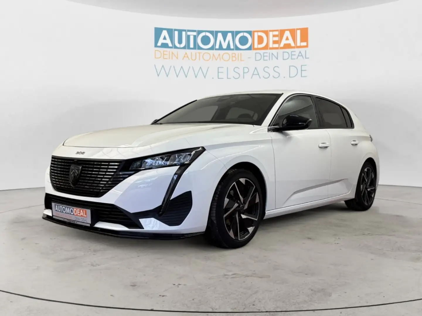 Peugeot 308 Pack Allure AUTOMATIK NAV LED DIG-DISPLAY KAMERA S Blanco - 2